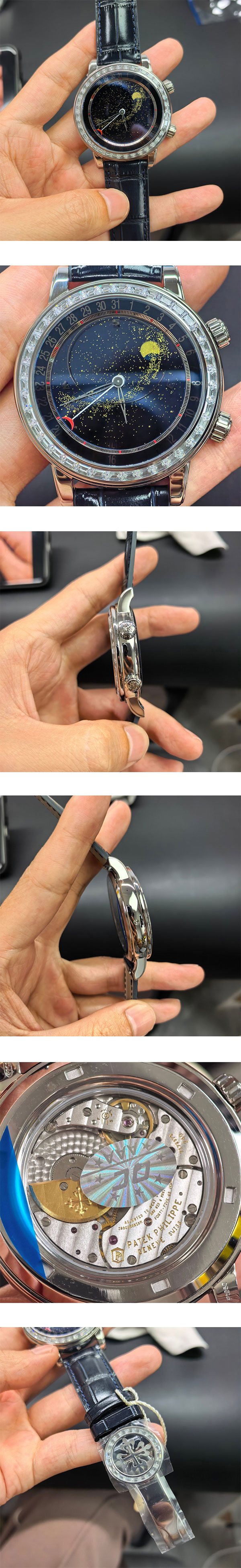 【PPF製スーパーコピー時計】パテック フィリップグランドコンプリケーション Ref. 6104P-010 セレスティアル 
